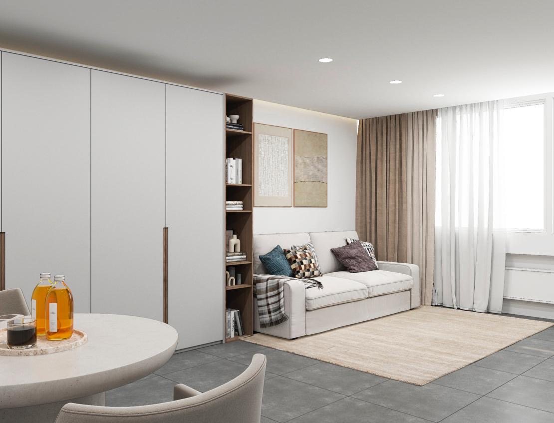 Visualisierung Wohnzimmer