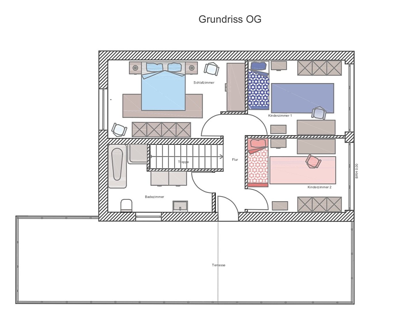 Grundriss Obergeschoss